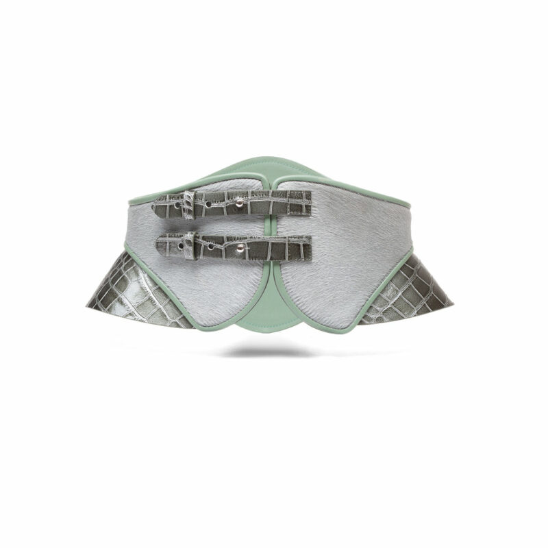 Ceinture Olympe - Grey / Green