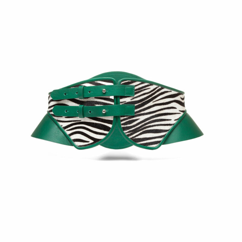 Ceinture Olympe - Zebre Vert