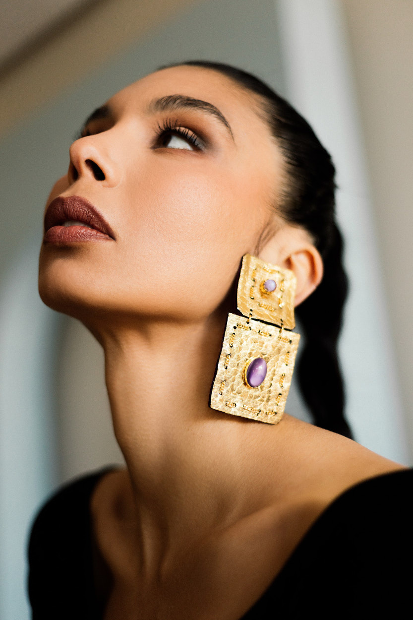 Bijoux d'oreilles Indira