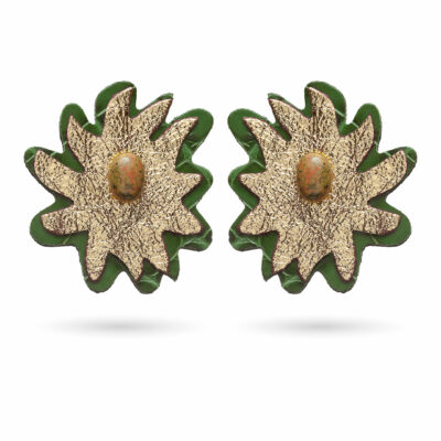 Doria Earrings - Green