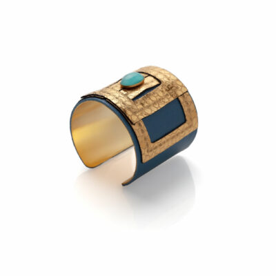 Indira cuff - duck blue