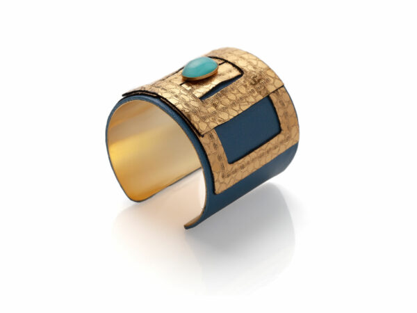 Indira cuff - duck blue