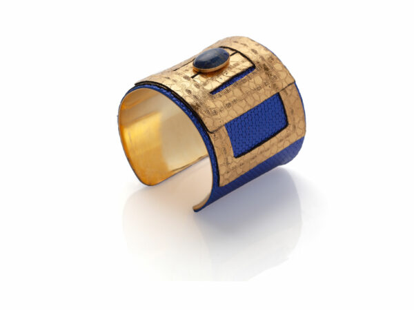 Indira cuff - electric blue