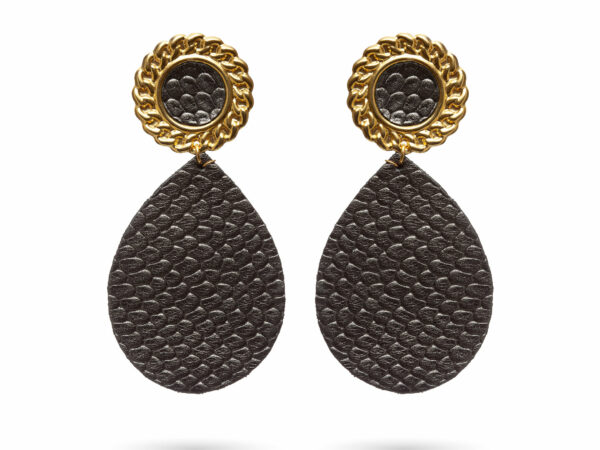 Rokhaya earrings - grey