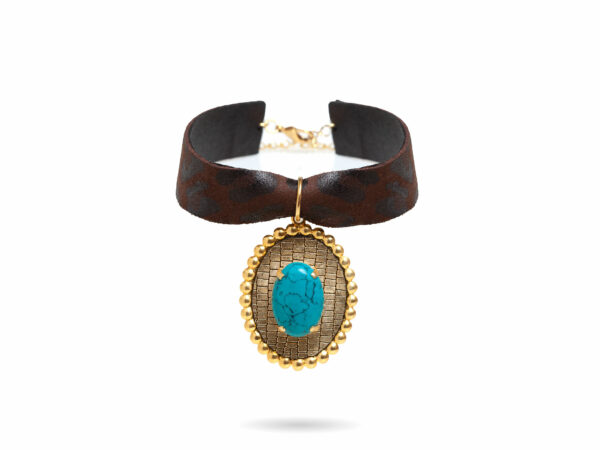 Shocker Zaha - Leopard and blue
