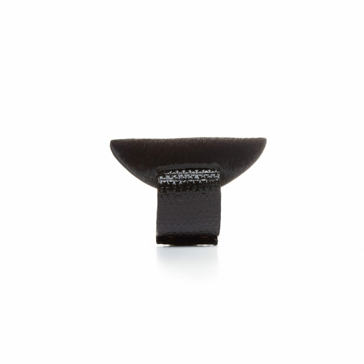 Tarana cuff - black and black pony