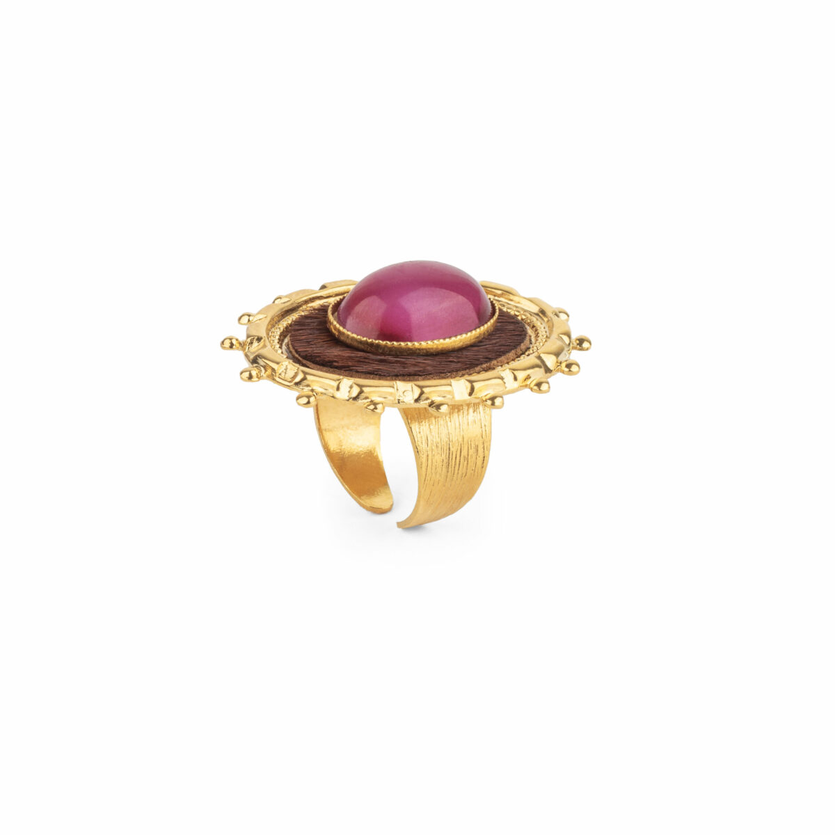 Bague Zaha - Rose Fuschia