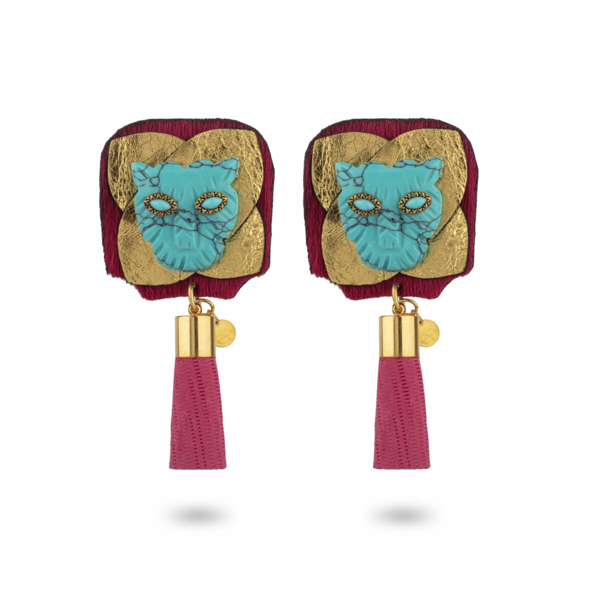 Earrings Nawal - Pink