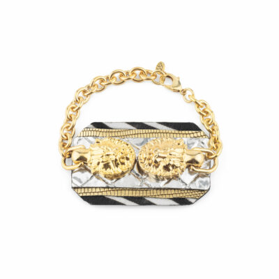 BRACELET ARGENT ET OR Bracelet Nawal - Doré - Argent